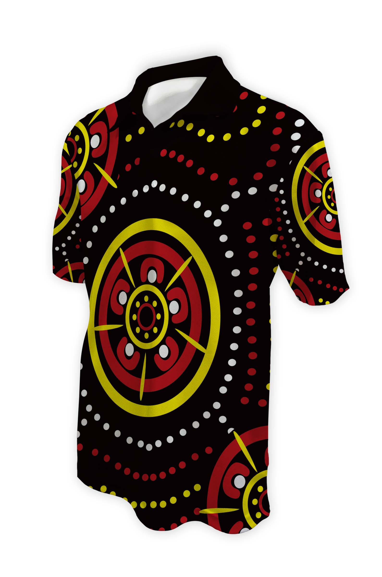 Indigenous Design Polo's Experts | Captivations | Custom Clothing ...