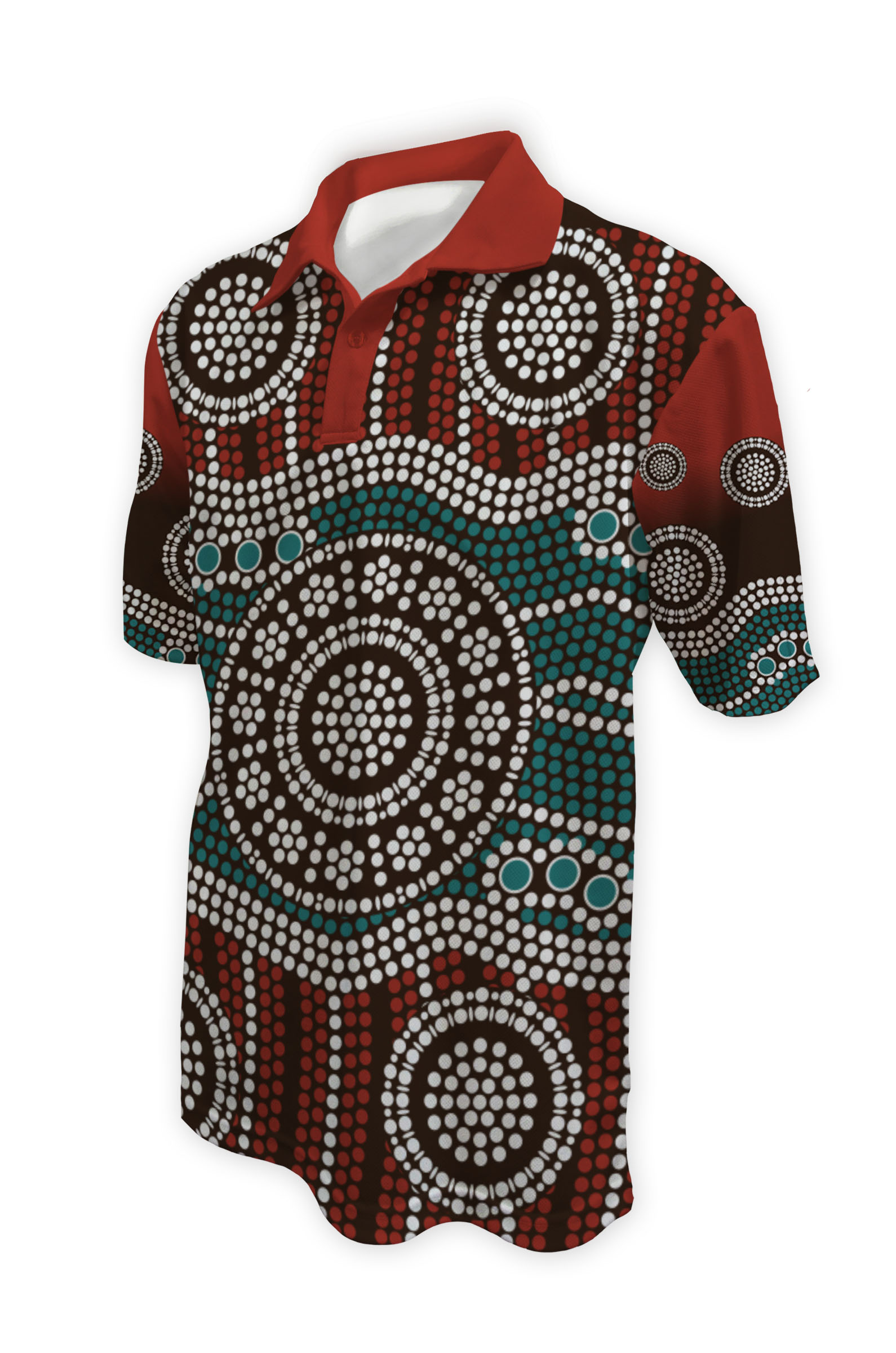 Indigenous Design Polo's Experts | Captivations | Custom Clothing ...