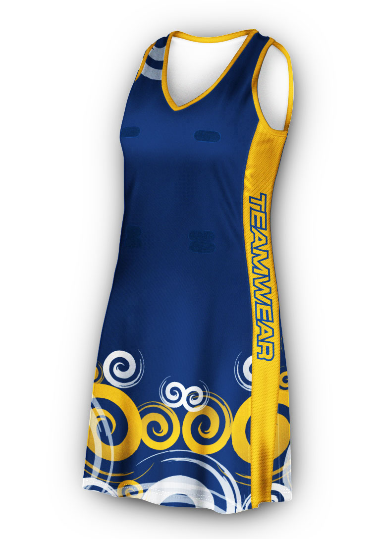 Racer Back Netball Dress Design Your Own Netball Uniform Experts Captivations Custom Clothing Sports Uniforms And Design Your Own