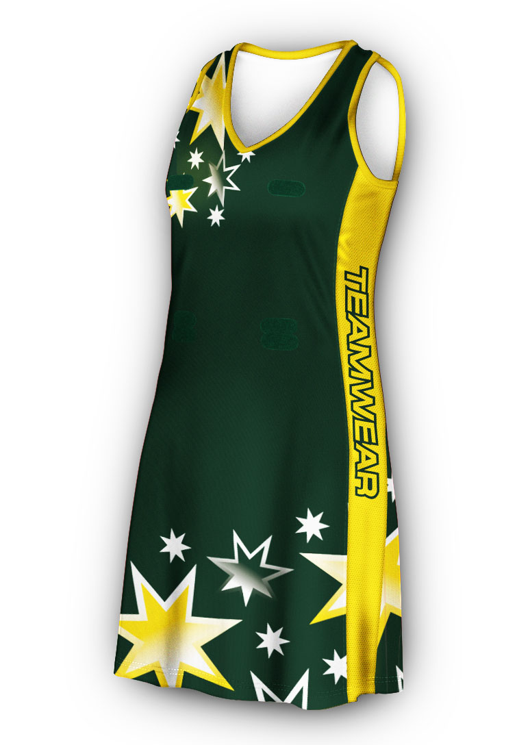 Custom A Line Netball Dress Netball Uniforms Experts Captivations Custom Clothing Sports Uniforms And Design Your Own