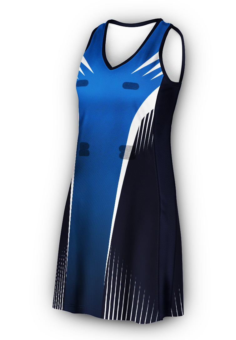 Custom A-Line Netball Dress - Netball Uniforms Experts | Captivations ...