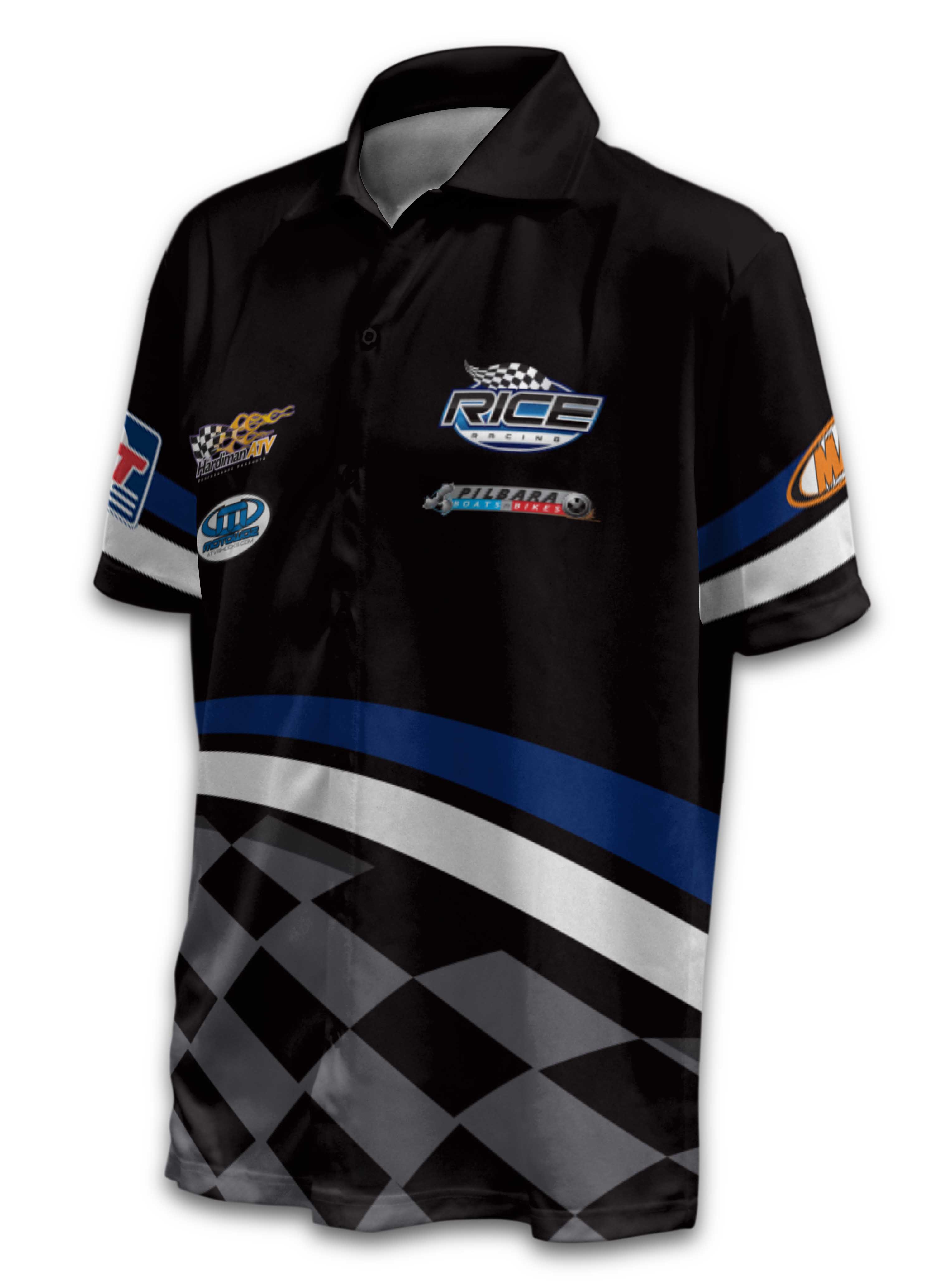 Custom Motorsport Pit Crew Shirt - Design Your Own Motorsports Clothing ...